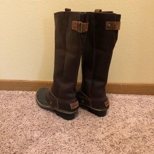 Sorel tall leather boot